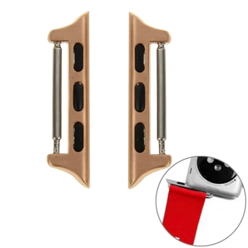 Pružinové magnetické konektory pro Apple Watch 38mm/40mm - růžovo zlatá ESES 1599420758