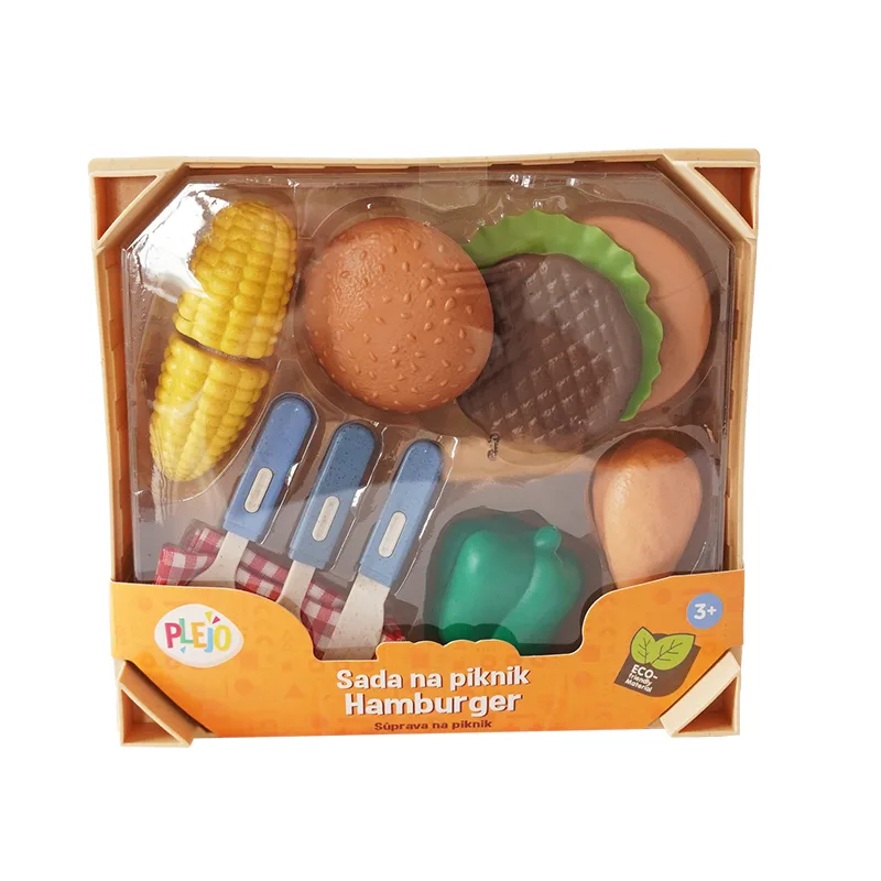 Plejo Mac Toys PLEJO Súprava na piknik - hamburger