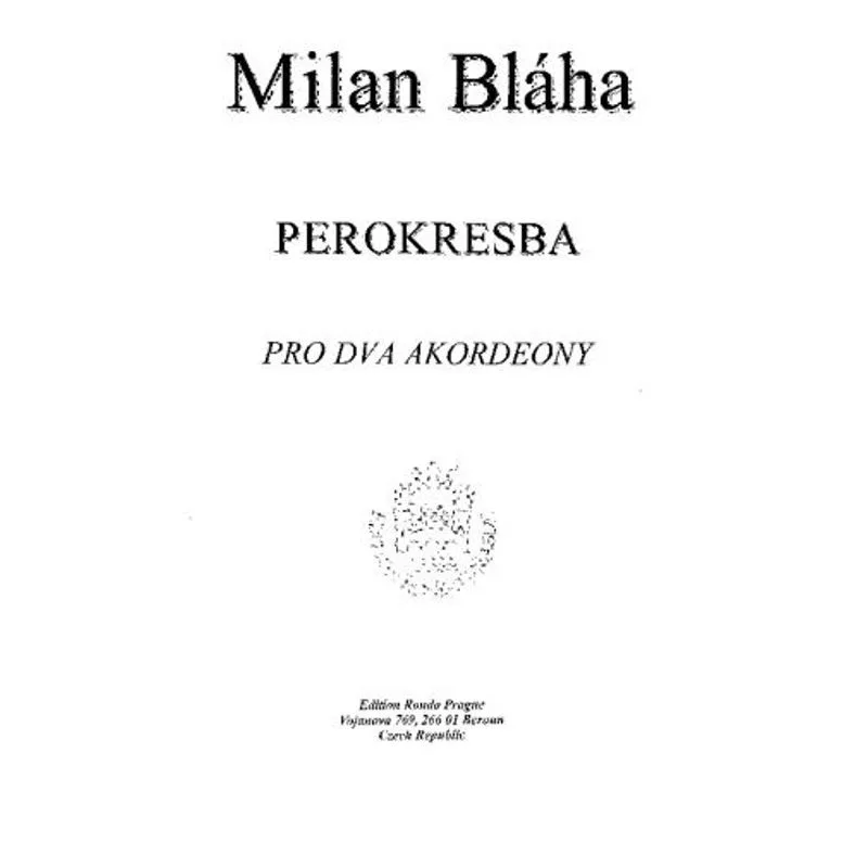 Edition Rondo Prague Perokresba