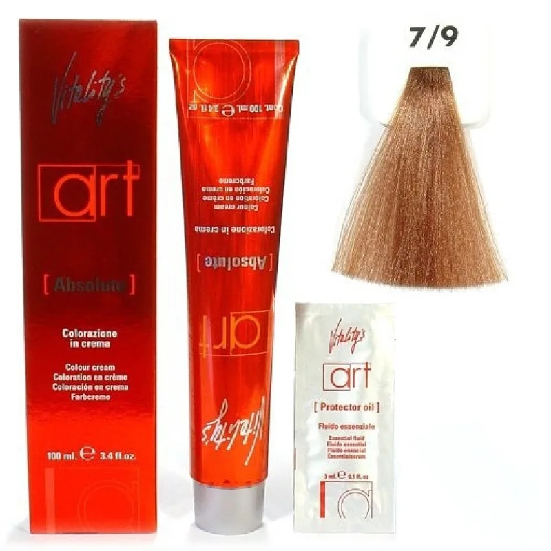 VITALITYS Art Absolute Farba na vlasy s leskom - cappuccino 7-9