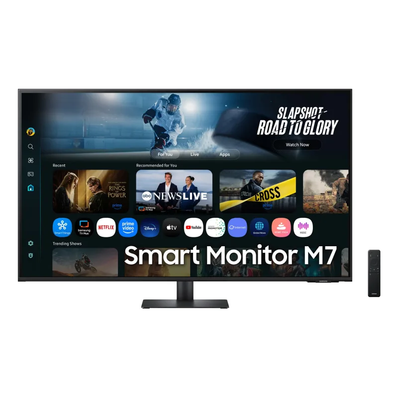 Samsung Smart Monitor/M70F/43"/VA/4K UHD/60Hz/4ms/Černá/2R LS43FM702UUXDU