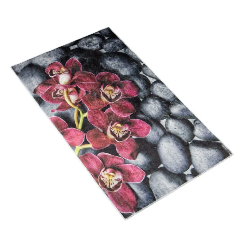 Bellatex Koupelnová předložka 3D tisk, Orchidea - 60x100 cm