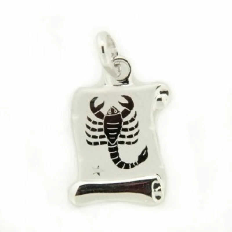 Prívesok mesačné znamenie z bieleho zlata KA 30.10.014W ŠTÍR-11, 0.4 g, 0.40 g