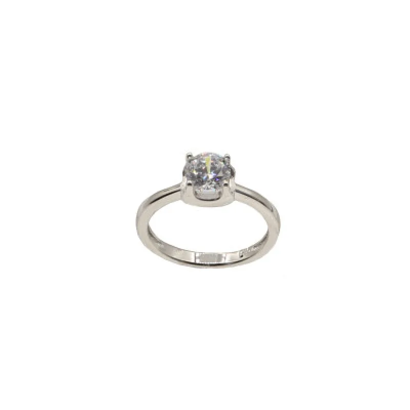 Strieborný prsteň s kameňom KA R3209, 58