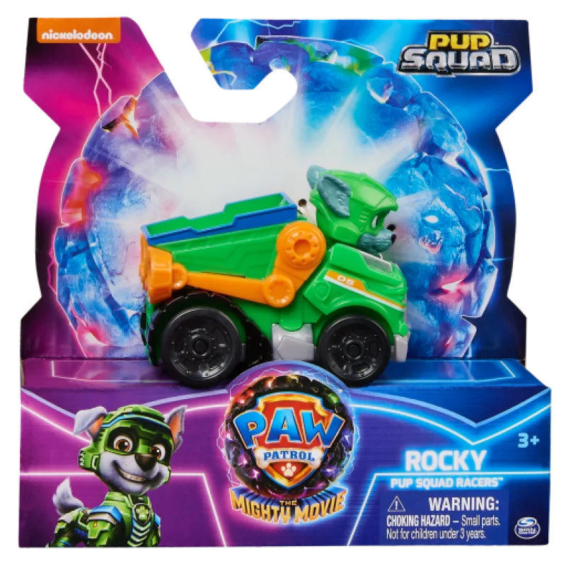 Spin Master Tlapková patrola film 2 mini autíčka s figurkou Rocky