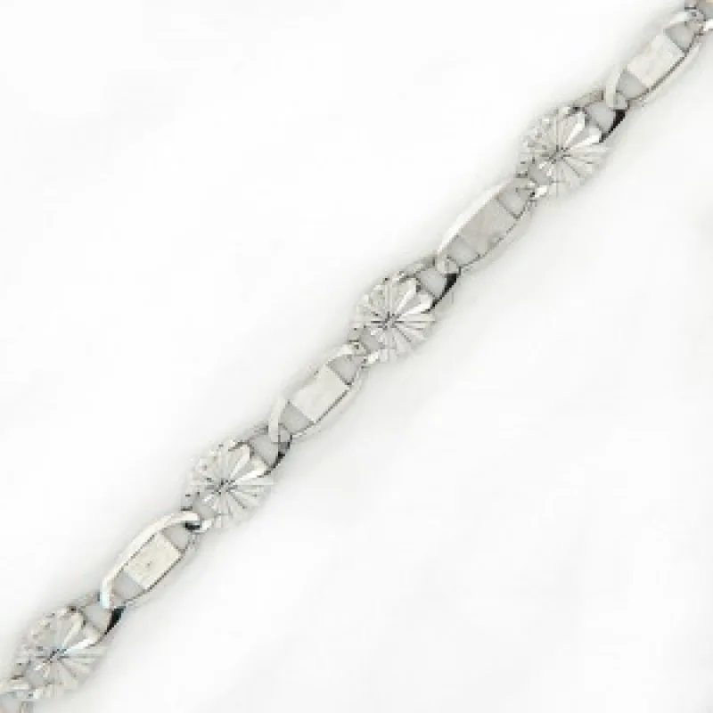 Zlatá retiazka z bieleho zlata KA GVBL/030/D1/1/W, 42, 1.32 g