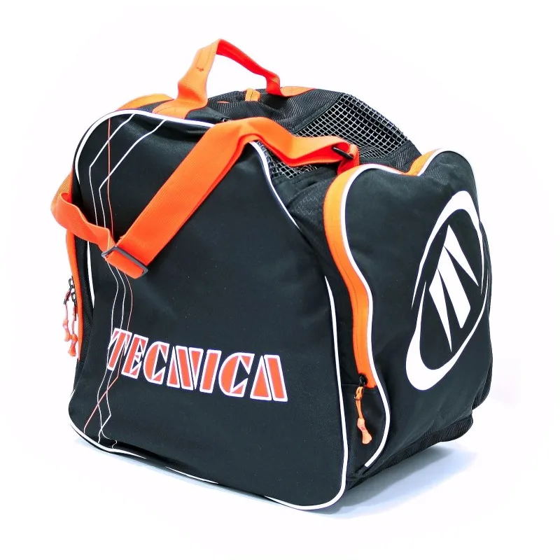 Taška na lyžáky TECNICA Skiboot bag Premium, black/orange
