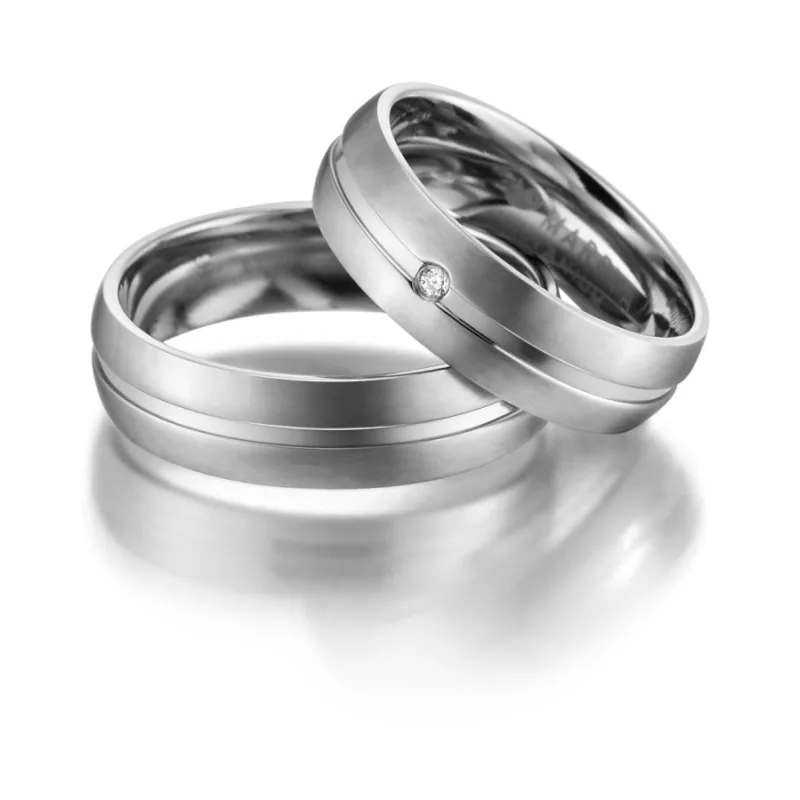 Titánový snubný prsteň MARRYA D-TI-02, 58