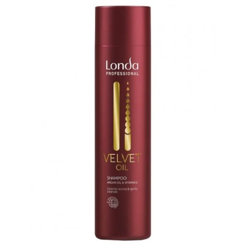 LONDA Velvet Oil Argan Oil Shampoo 250ml - revitalizačný šampón s arganovým olejom