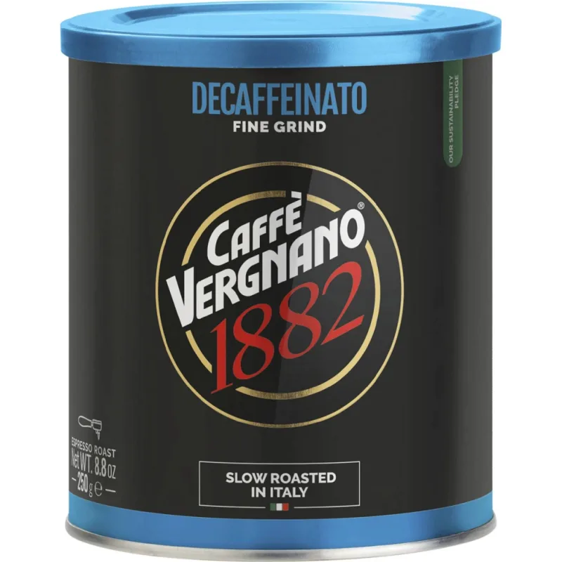 Vergnano Decaffeinato 250g mletá