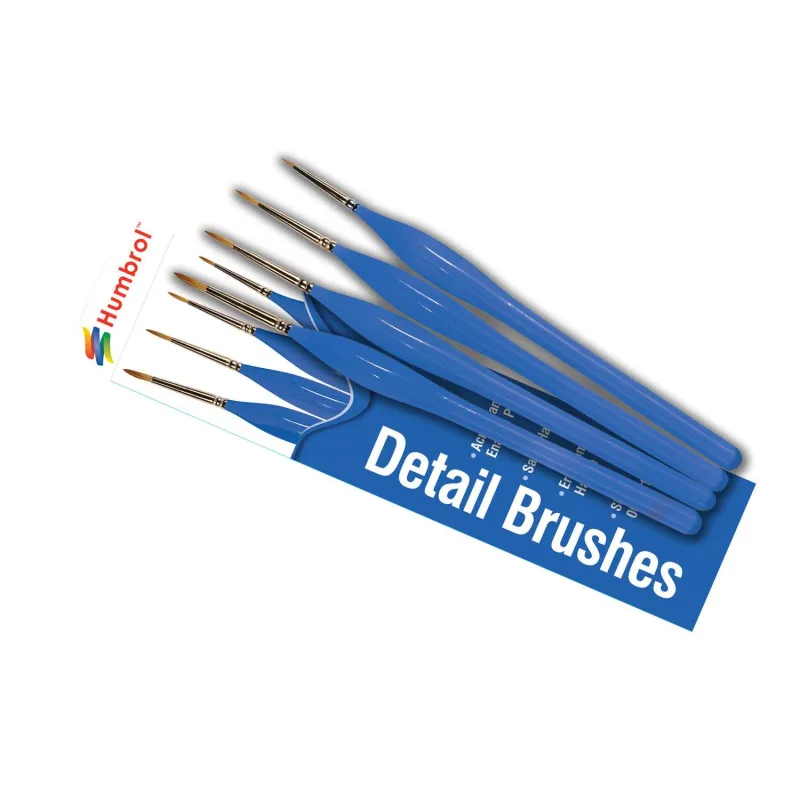 Humbrol Brush Pack AG4304 - sada štetcov (veľkosť 00/0/1/2)