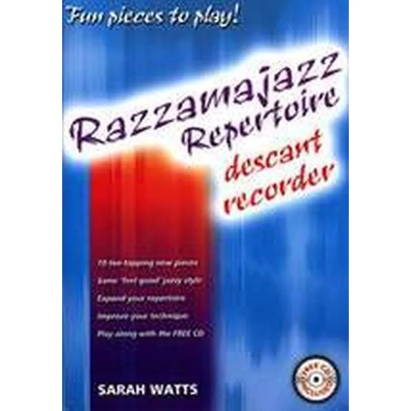 Kevin Mayhew Razzamajazz Repertoire (Descant Recorder) + CD