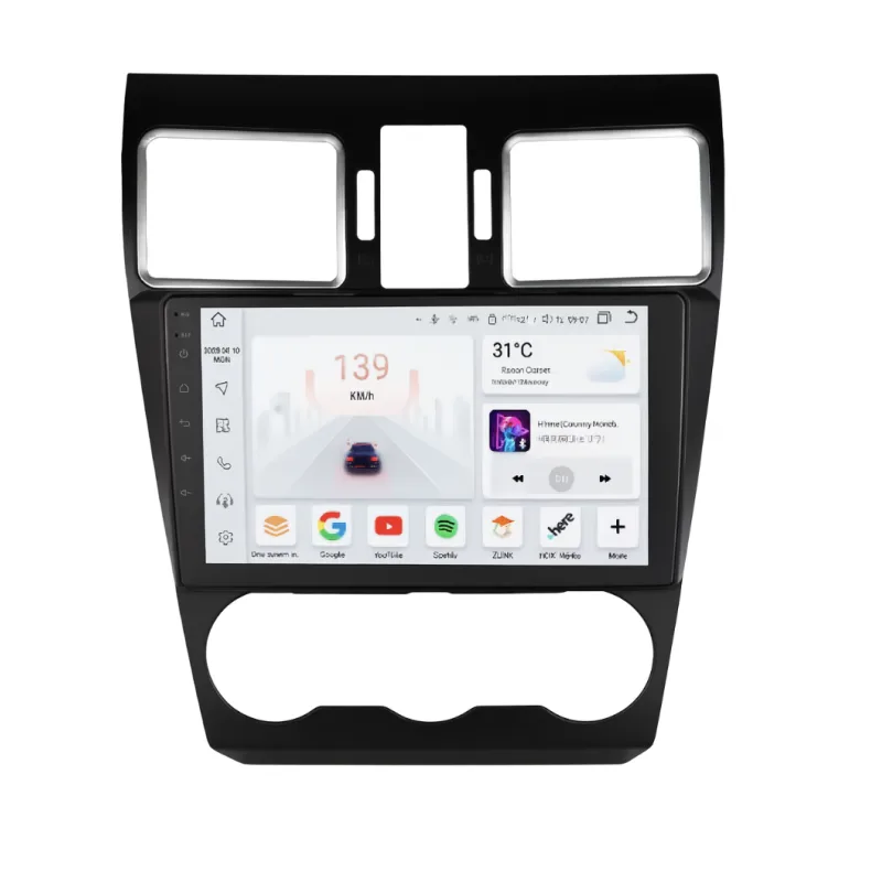 HIZPO KXSBRFST9003 Autorádio 9" Android pro Subaru Forester IV, Impreza Model: S9006 (6+64GB) CHR4634_S90