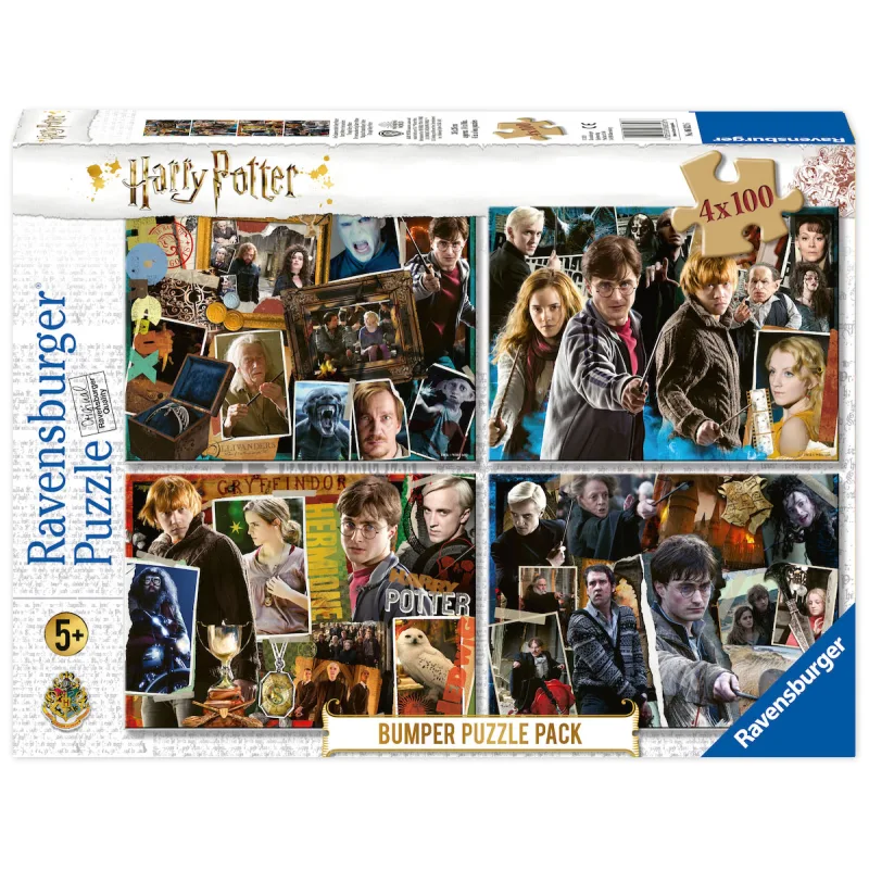 Ravensburger Harry Potter set 4x100 dielikov