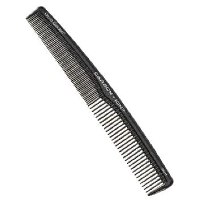 OLIVIA GARDEN Pro SC-1 profi karbónový hrebeň na vlasy ionizovaný - 177mm