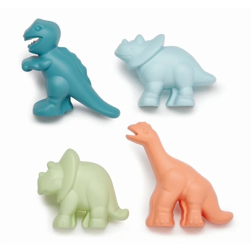 Ecoiffier formy na dinosaury 4 ks