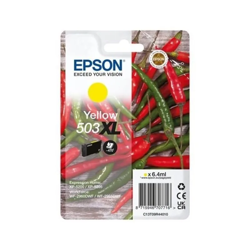 EPSON Singlepack Yellow 503XL Ink C13T09R44020