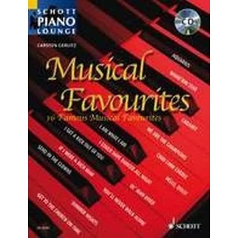 Schott Music Musical Favourites + CD