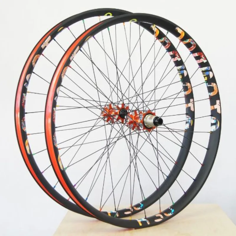 Zapletená kola KASTAR K30 29/27,5 mullet boost Or/mix