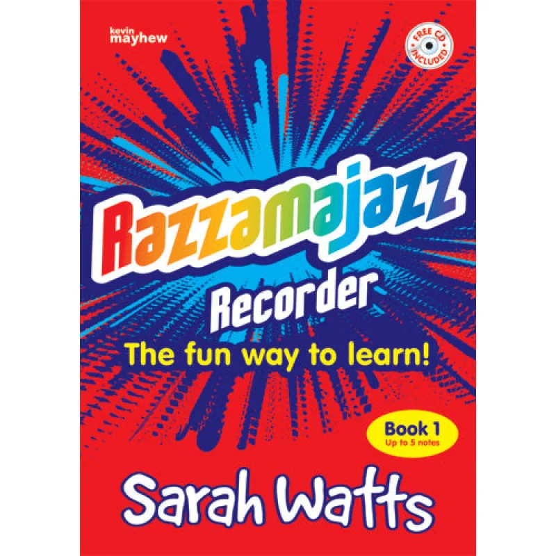 Kevin Mayhew Razzamajazz Recorder Book 1 + audio online