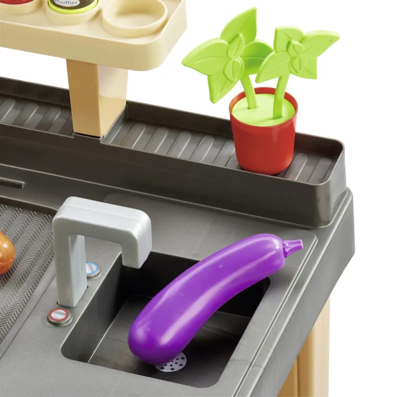 Ecoiffier Letná kuchynka s pecou na pizzu