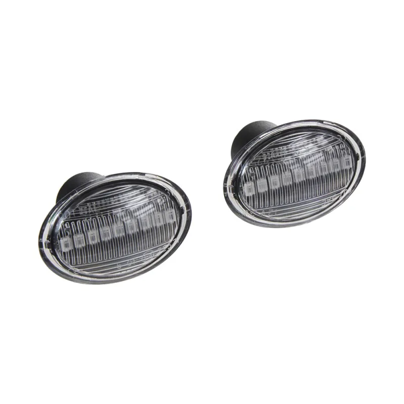 LED dynamické blinkry Fiat 500, Ford KA oranžové 96fa01