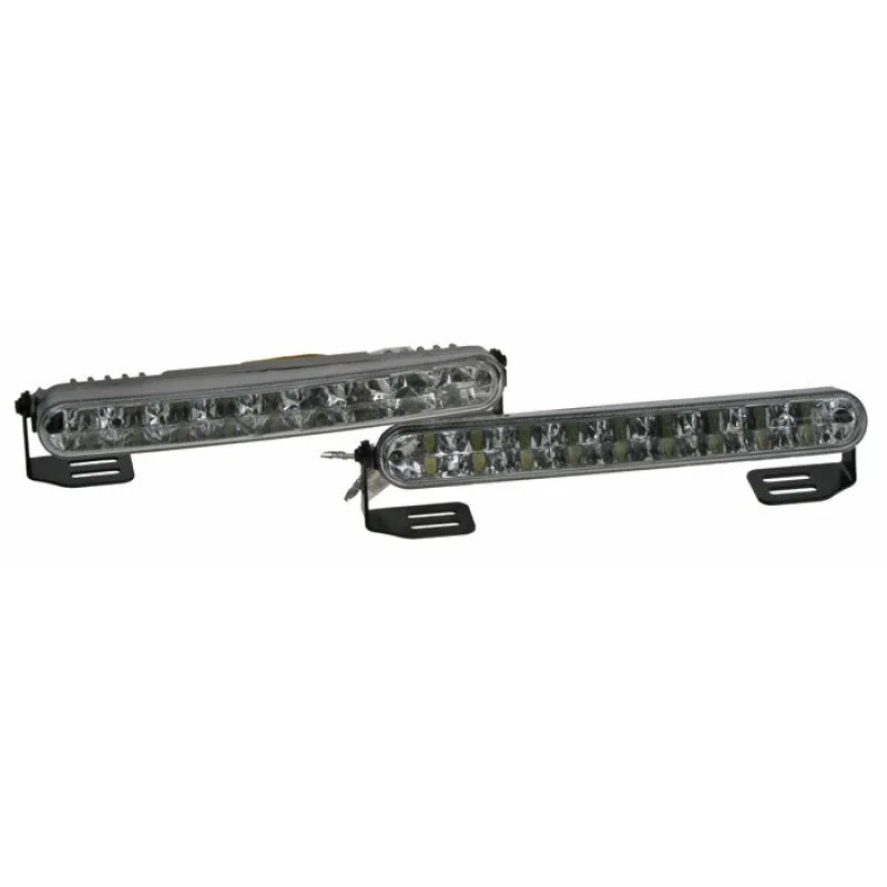 LED světla pro denní svícení, 182x24mm, ECE drlmini1818