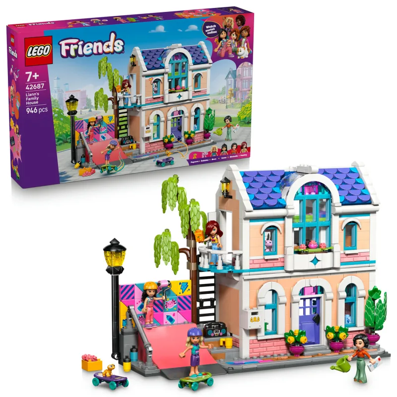 LEGO Friends 42687 Liann a její rodinný dům
