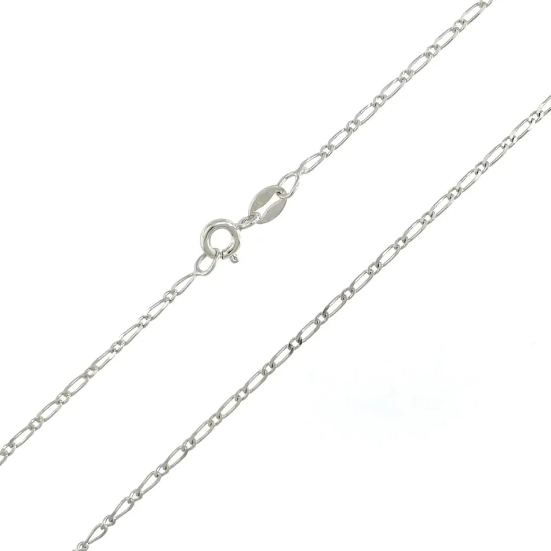 Strieborná retiazka figaro dĺžka retiazky 50cm