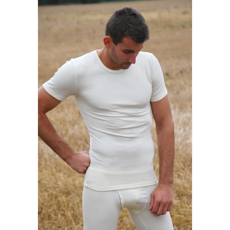 Bambusové tričko pánske Nature Line biele - biela, XXXL