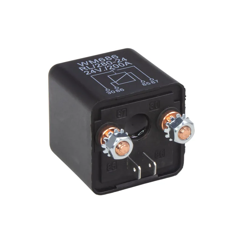 Relé pro dobíjení druhé baterie 24V/200A pc4-30/24V