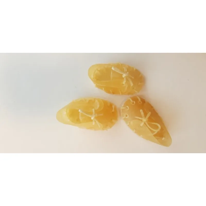 Salac Topánka prírodná 7 cm, 25 ks