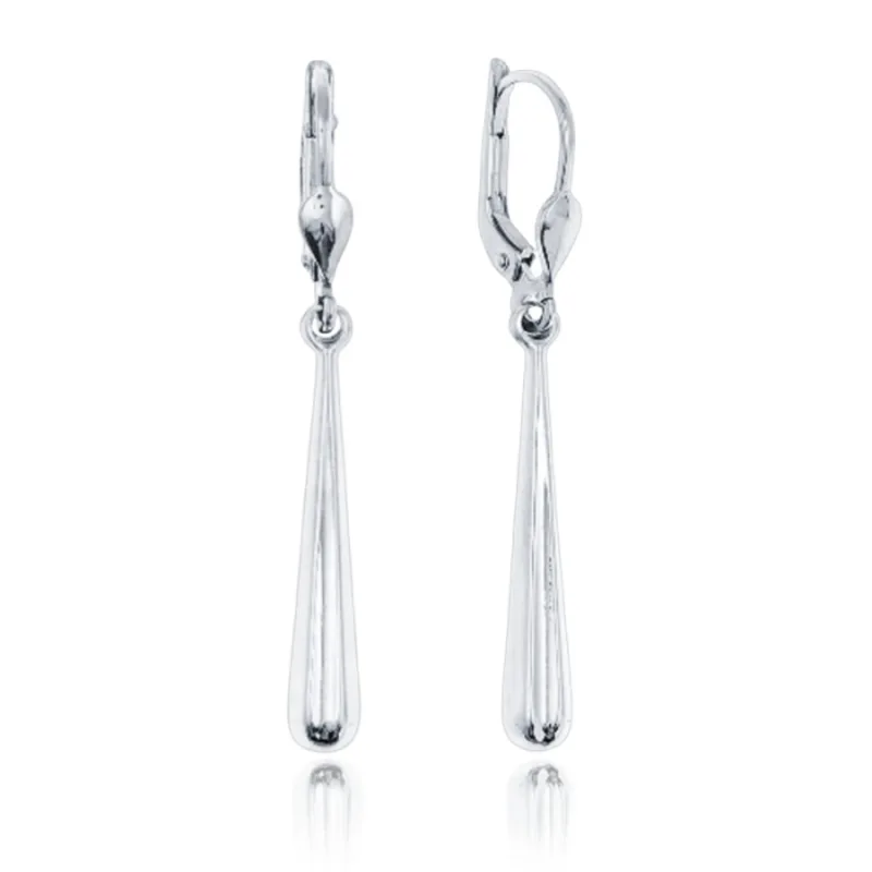 Moderné náušnice z bieleho zlata Au 585/1000 2,00g MINET JMG0128WSE00