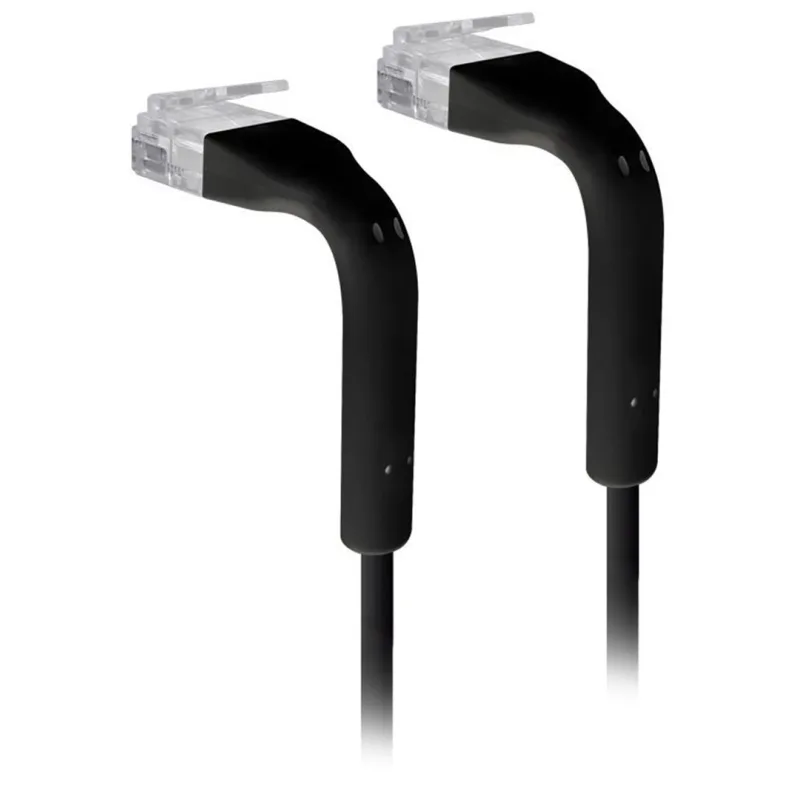 Ubiquiti U-Cable-Patch-RJ45-BK-50, Ethernet Patch Kabel, 0,1m (0,22m s konektory),Cat6, černý (50ks) U-Cable-Patch-RJ45-BK-50