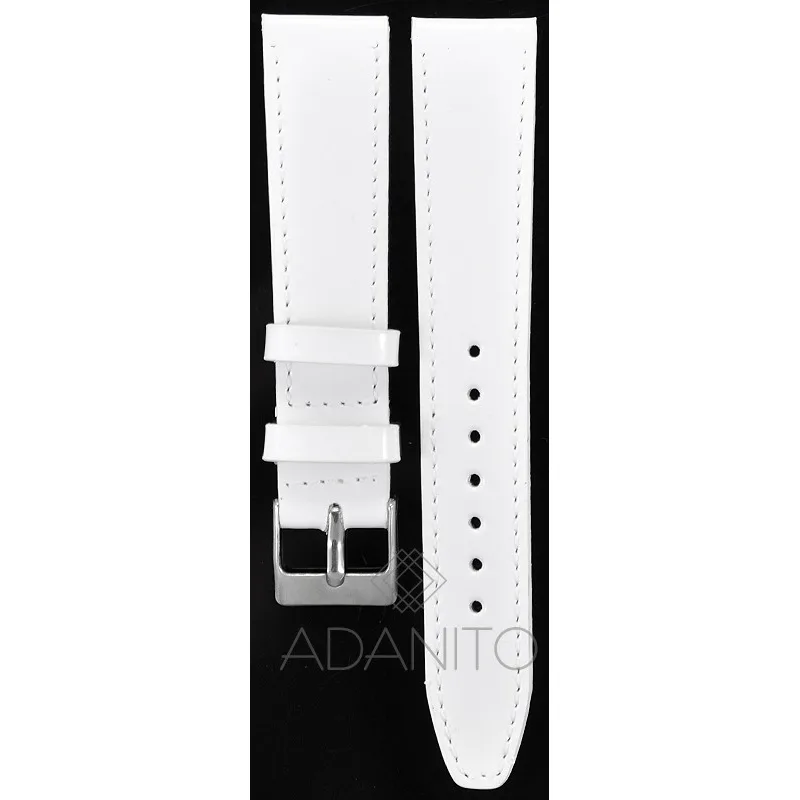 Kožený remienok na hodinky s vysokým leskom Glamour MINET MSOUW18