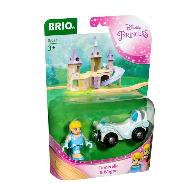 Brio 33322 Disney Princess Popoluška a vagón