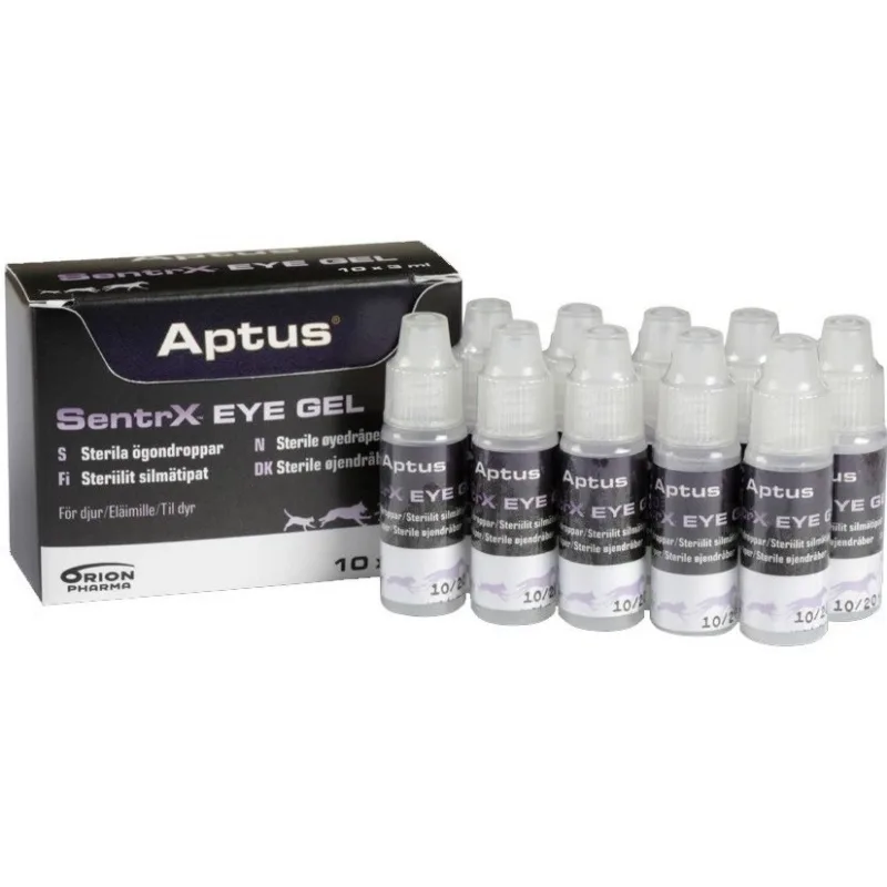 Orion Pharma Aptus Sentrx Vet Eye Gel 10x 3 ml