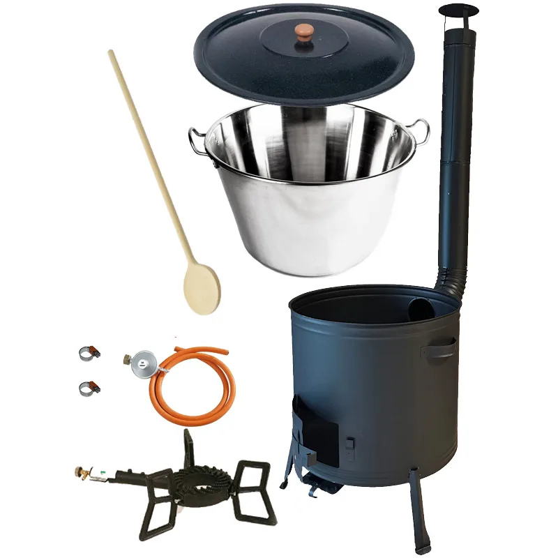 Nerezový kotol 60L, Kotlina, Horák + príslušenstvo 7,6 kW