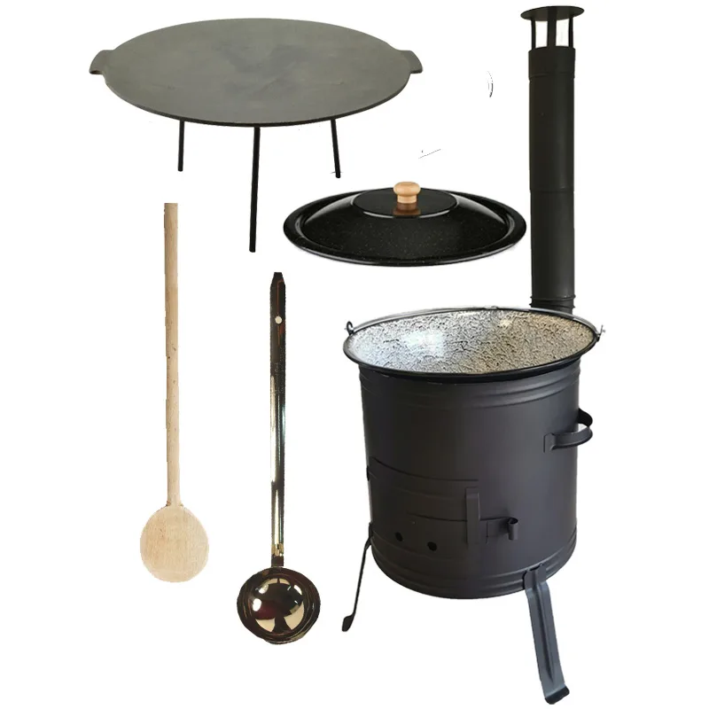 Kotlík 20L s ohňovzdornou kotlinou 3v1