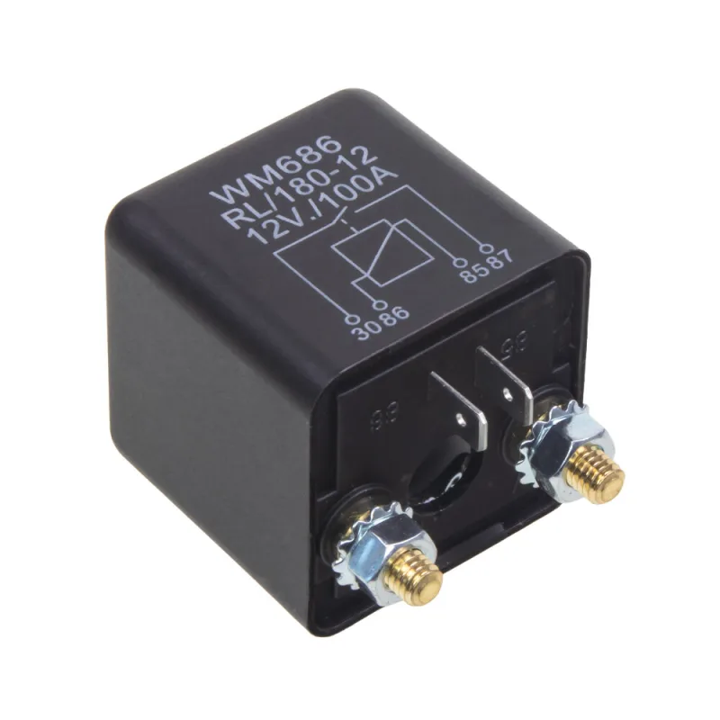 Relé pro dobíjení druhé baterie 12V/100A pc4-30