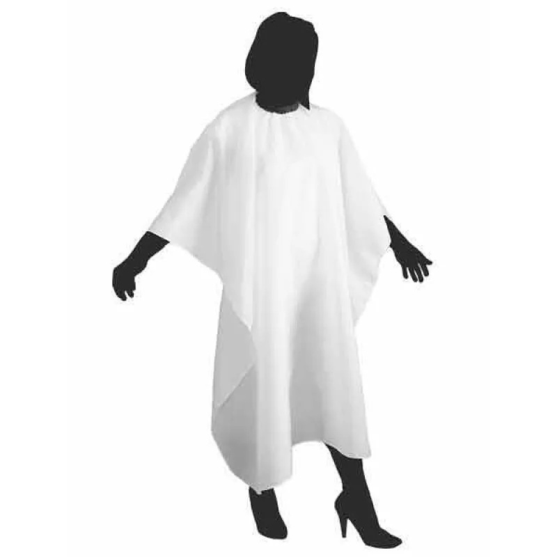 DUKO-EXIM DUKO Kadernícka pláštenka na strihanie vlasov 125x150cm - biela