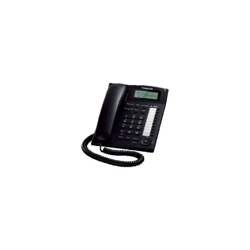 Panasonic KX-TS880FXB - jednolinkový telefon, černý (KX-TS880FXB)