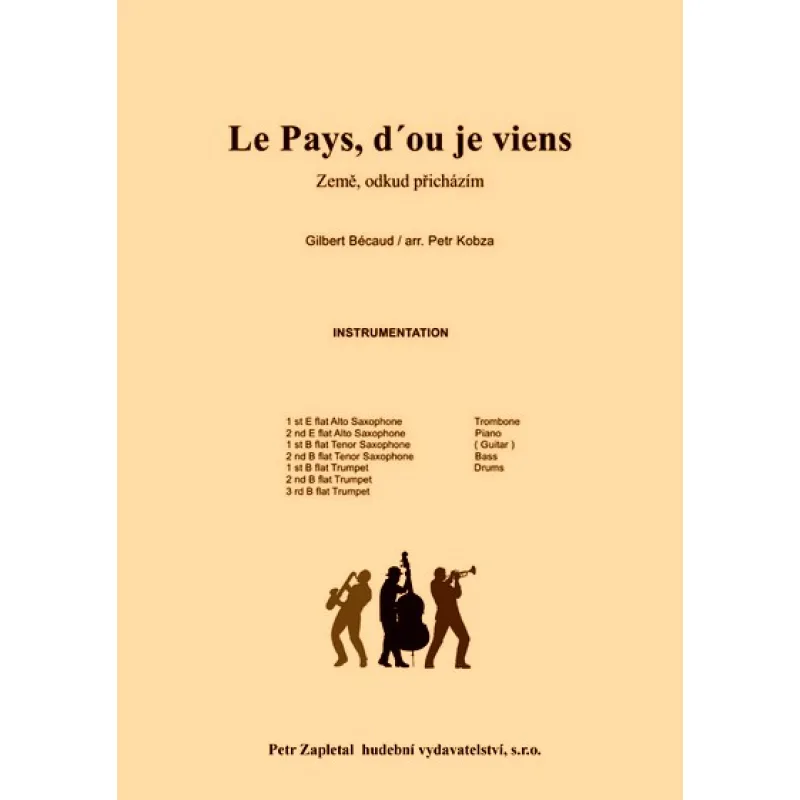 NotaNota Země, odkud přicházím (Gilbert Bécaud - Le Pays, d´ou je viens)