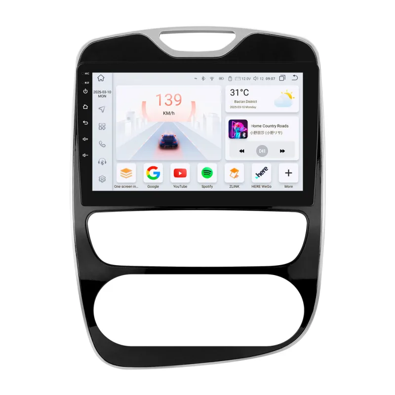 HIZPO KXRNCLIO104 Autorádio 10,1" Android pro Renault Clio IV Model: S101008 (8+128GB) CHRS101008_KXRNCLIO104