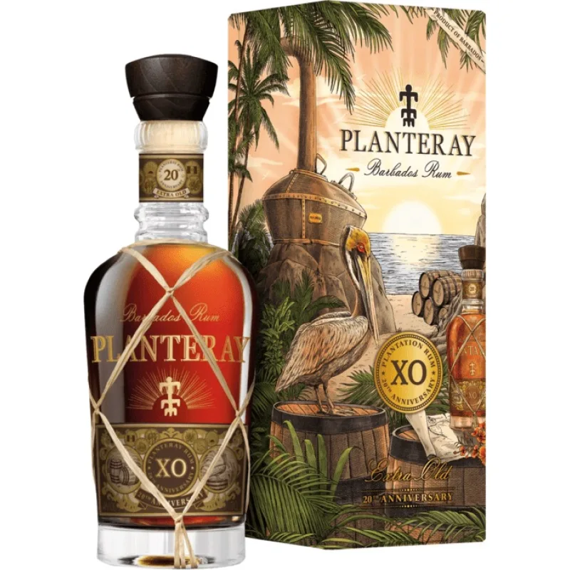 Planteray XO 20th Anniversary 40% 0,7 l (kartón)