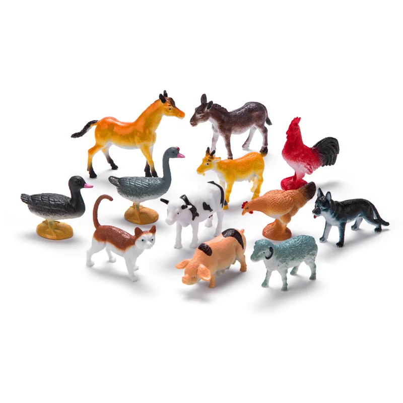 FAUNICA Zvieratká figúrky v tube - Farma