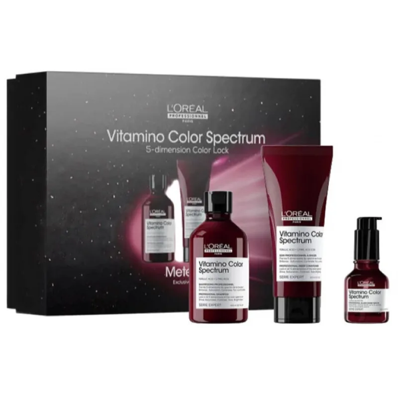LOREAL L´ORÉAL Expert Vitamino Color Spectrum Meteora Trio Set - darčeková sada pre farbené vlasy