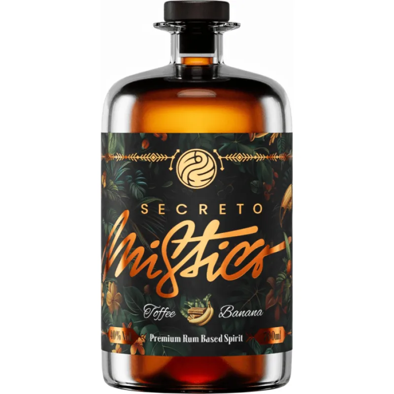 Secreto Mistico Toffee & Banana 40% 0,7 L (čístá fľaša)