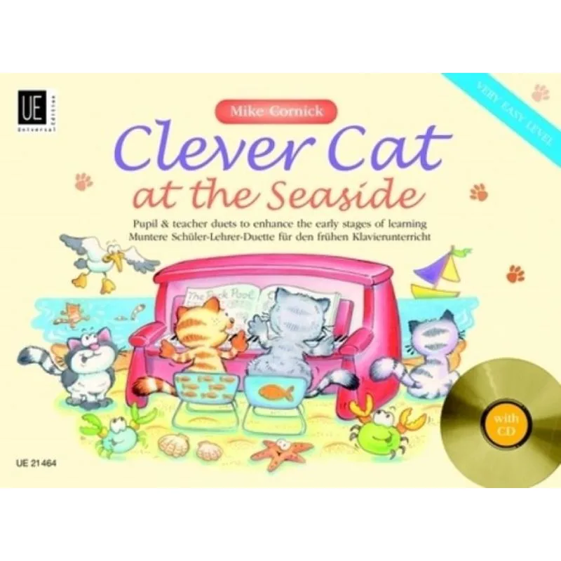 Universal Edition Clever Cat at the Seaside + CD