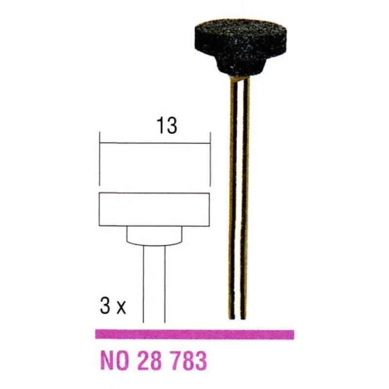 Korundový brúsny disk 13,0mm disk PROXXON 28783